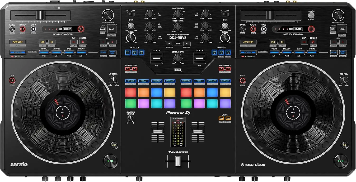 Dj Controller Pioneer Ddj - Pioneer DJ DDJ-REV5 – DJ-Controller für