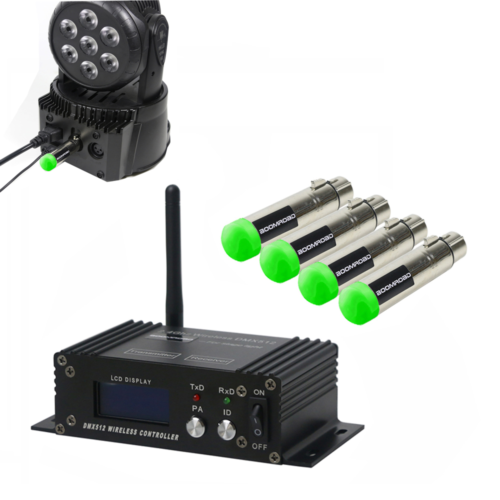 Dj Light Moving Head Stage - XLR Empfänger Sender DMX Steuerung Drahtlose
