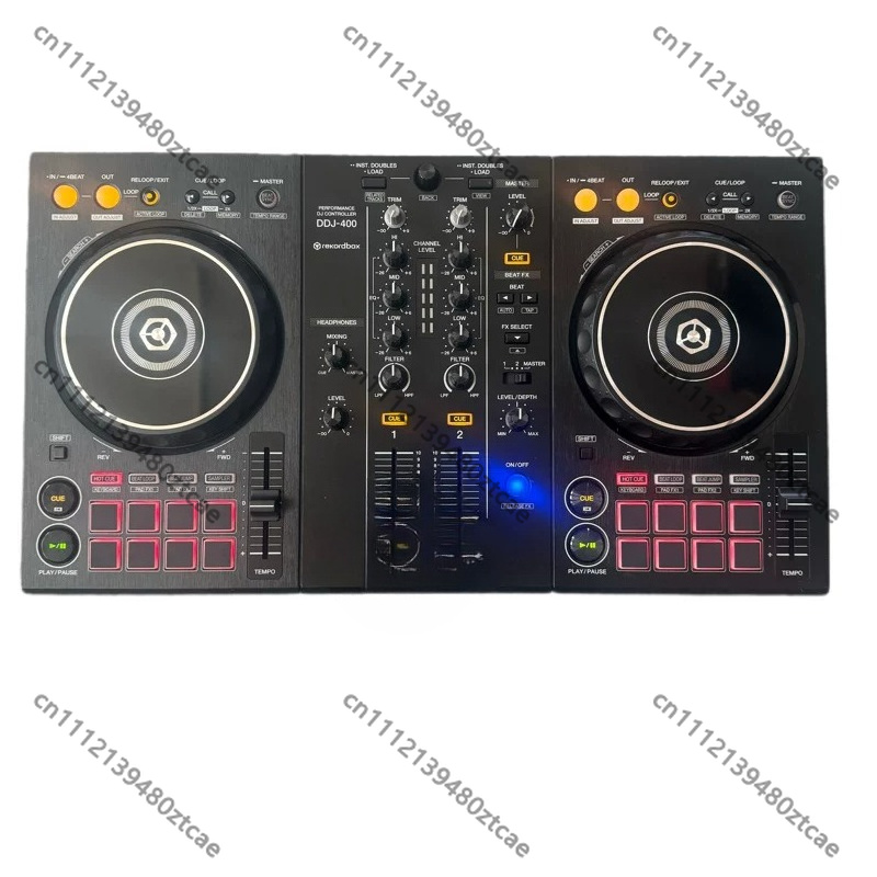 Dj Controller With Jog Wheel - USB-MIDI-DJ-Controller-Konsole mit Jog-Wheel für DJ-Software, Live-Streaming