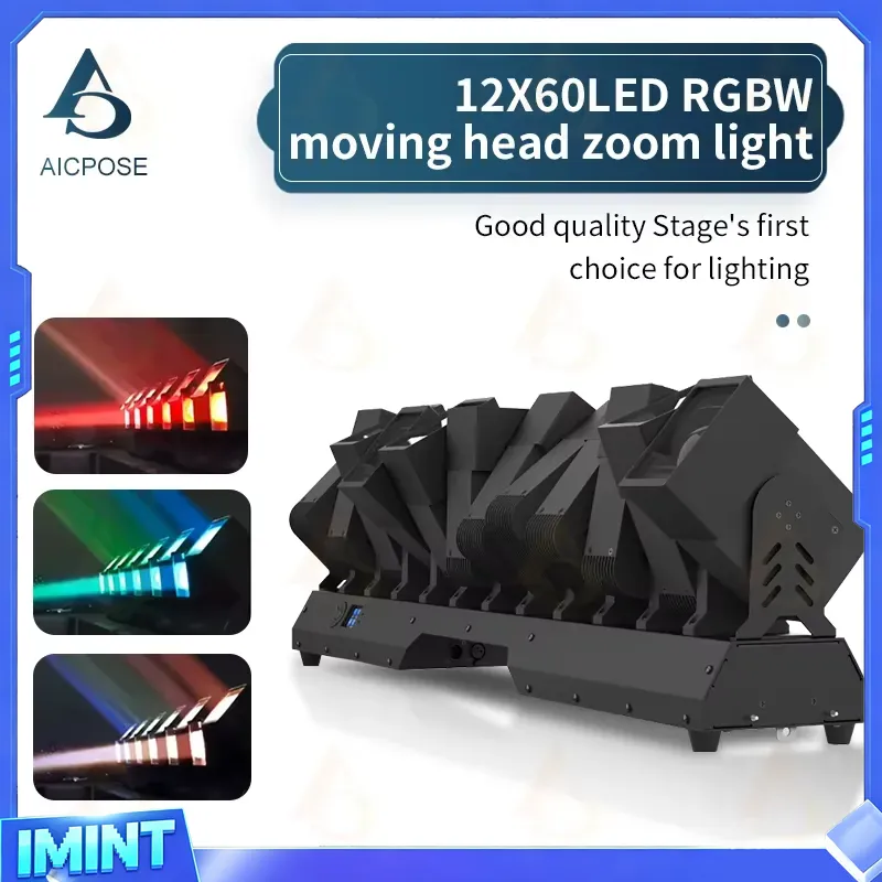 Professionelle 12x60W LED Movi – Dj Light Moving Head Stage Bewertung und Preis