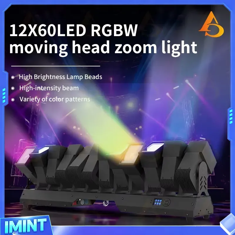Professionelle 12x60W LED Movi – Dj Light Moving Head Stage Bewertung und Preis