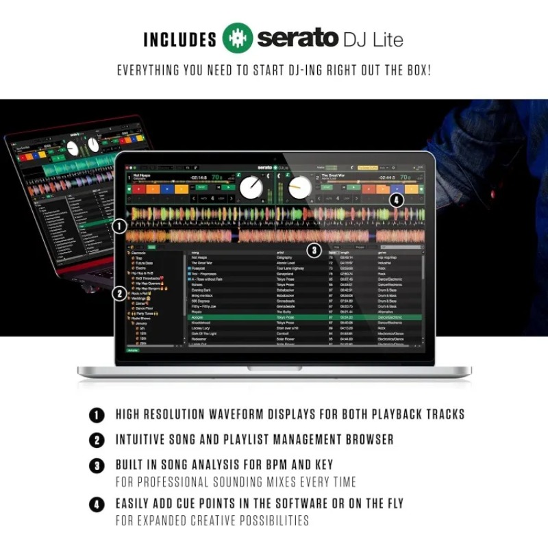 DJ-Controller mit Jog-Wheel-Di – Dj Controller With Jog Wheel Bewertung und Preis