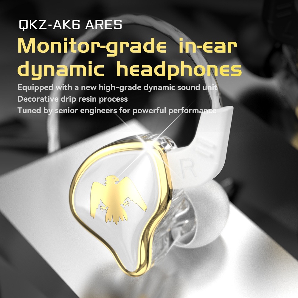 QKZ AK6 ARES In-Ear 3,5mm Kabe – Dj Headphones Professional Bewertung und Preis
