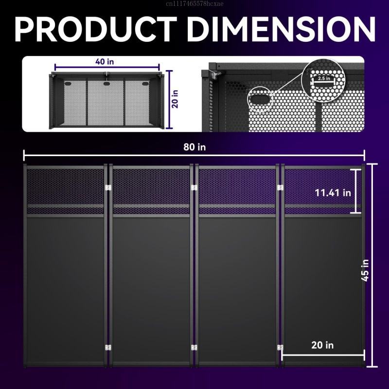 Design eines faltbaren LED-Tis – Dj Stand Table Foldable Bewertung und Preis
