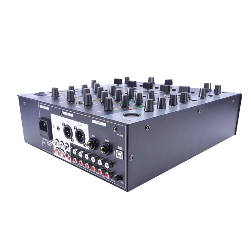 ELM402 Mini Audio-Mixer 4-Kana – Dj Mixer 4 Channel Djm Bewertung und Preis