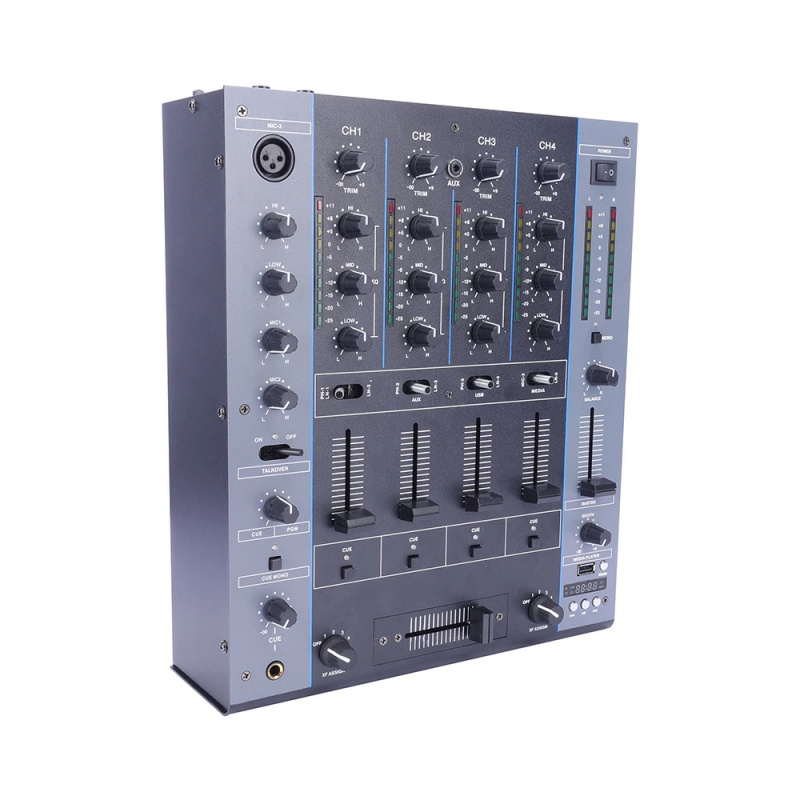 ELM402 Mini Audio-Mixer 4-Kana – Dj Mixer 4 Channel Djm Bewertung und Preis