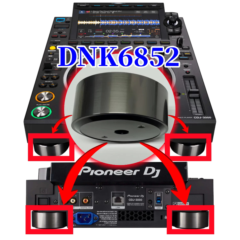 Stoßfeste Fußpolster für Origi – Dj Cdj Media Player Bewertung und Preis