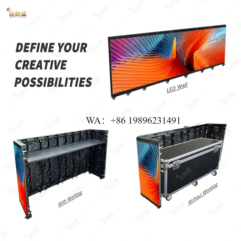 Maßgefertigte Kabine TV-Videow – Dj Stand Table Foldable Bewertung und Preis