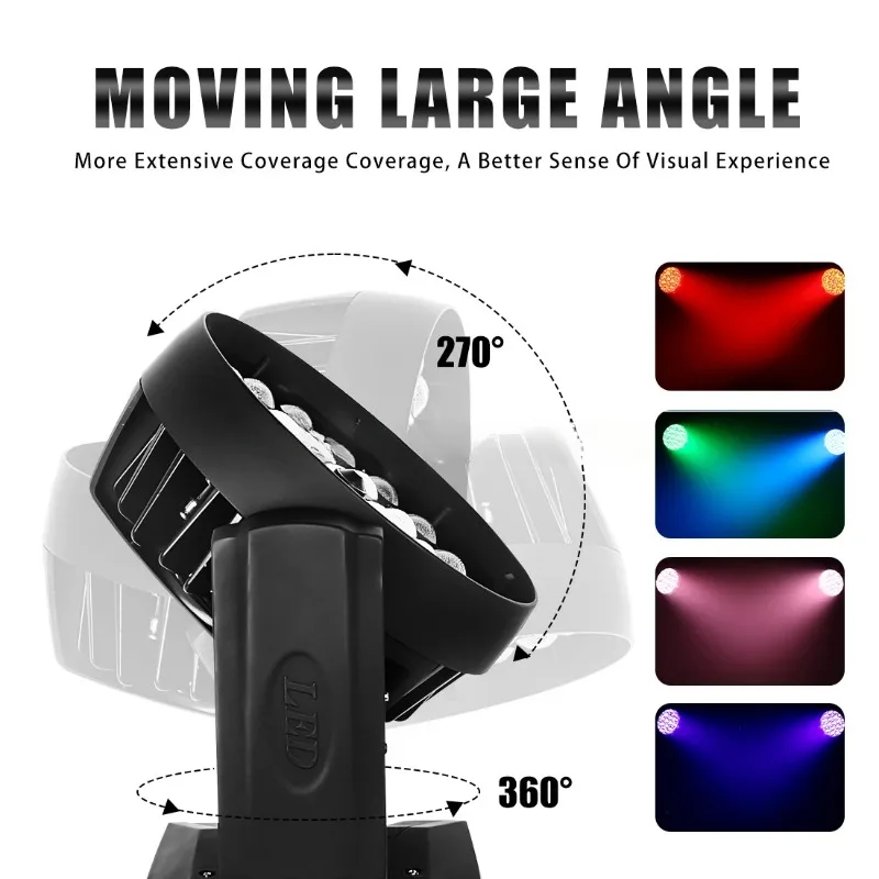 36x18W LED Zoom Wash Moving He – Dj Light Moving Head Stage Bewertung und Preis