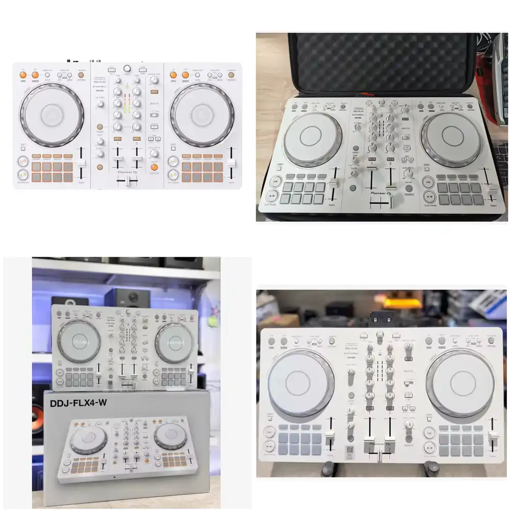 Pioneer DJ DDJ FLX4 W Weiß 2-K – Dj Controller Pioneer Ddj Bewertung und Preis